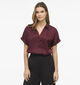 Vila Vienna Ravenna Bordeaux Blouse voor dames (378439)