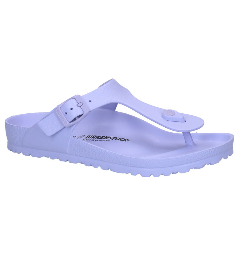 Birkenstock Gizeh Groene Teenslippers in kunststof (286433)