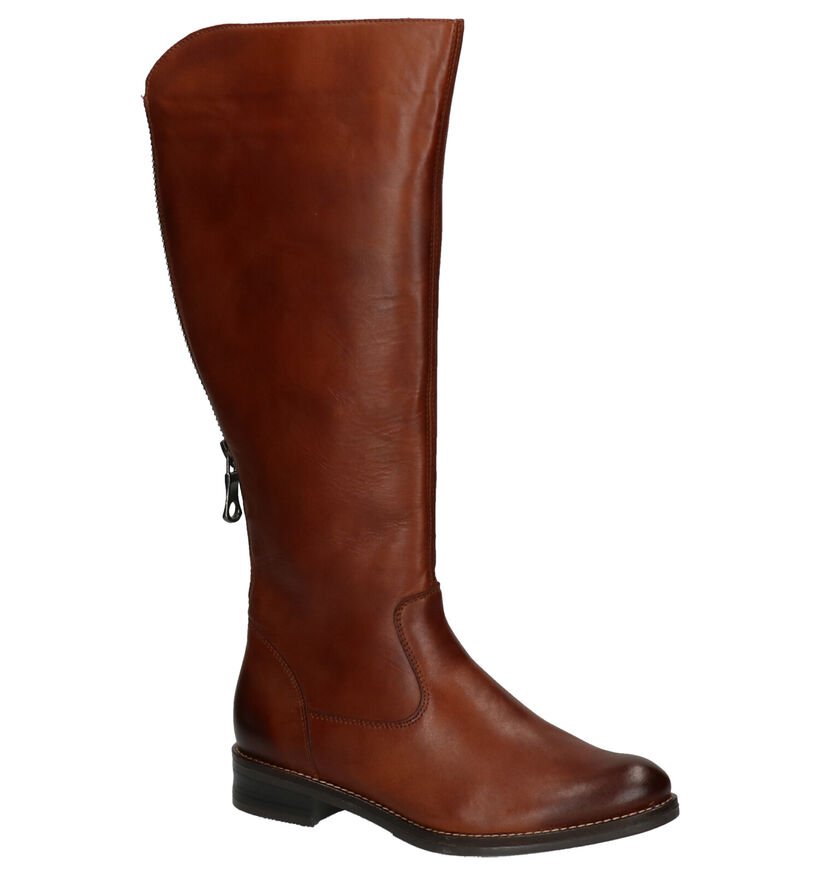 Remonte Bottes hautes en Cognac en cuir (260590)