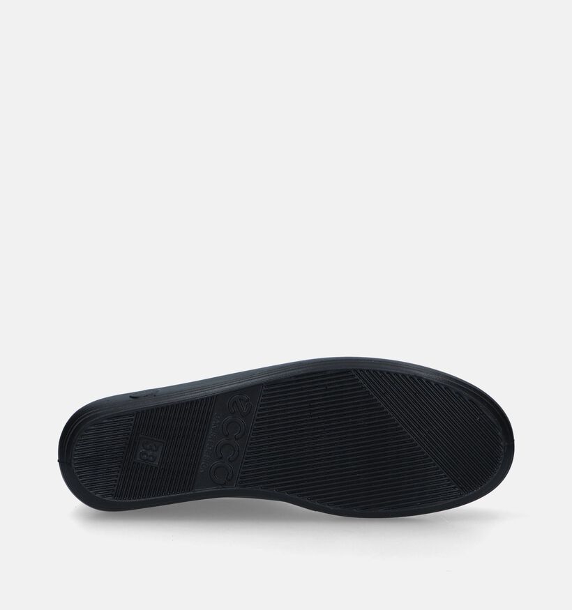 Ecco Soft 2.0 Chaussures à Lacets en Noir pour femmes (270019) - pour semelles orthopédiques