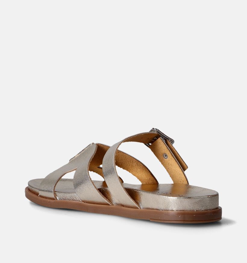 Laurent David Gouden Slippers voor dames (357872)
