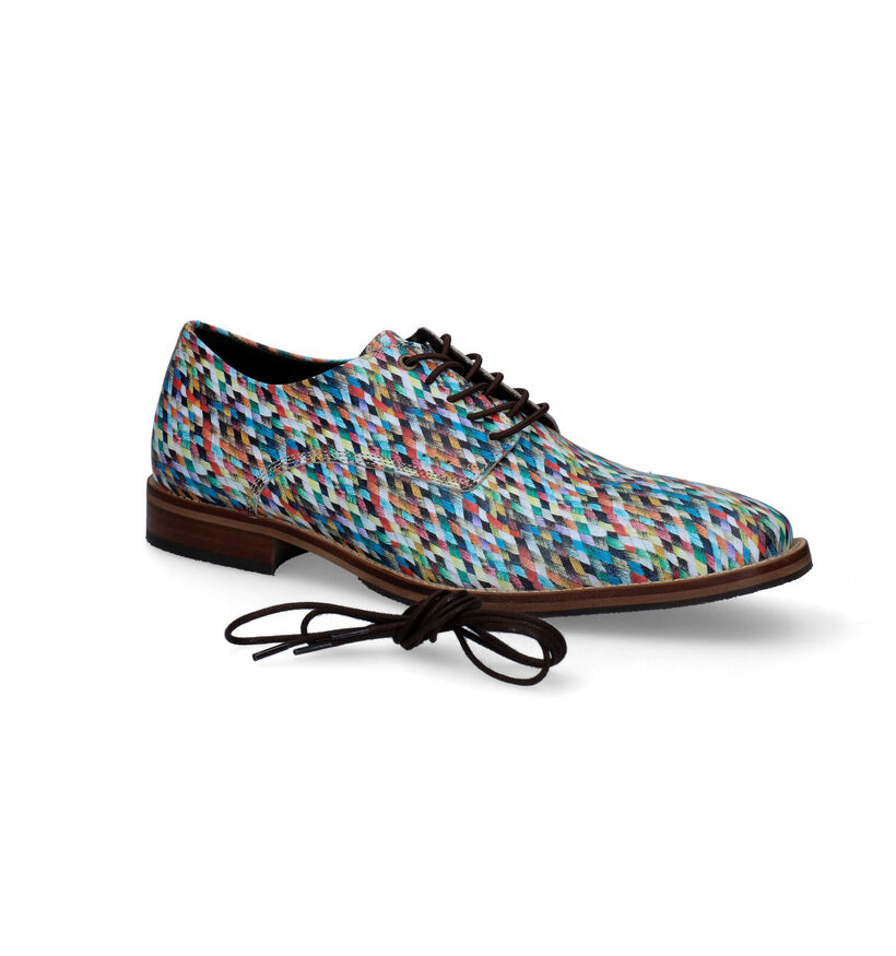 Bullboxer Chaussures classiques en Bleu pour hommes (318471)