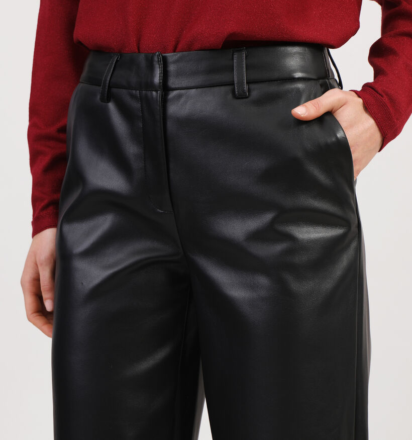 Expresso Zwarte Leren broek voor dames (351069)