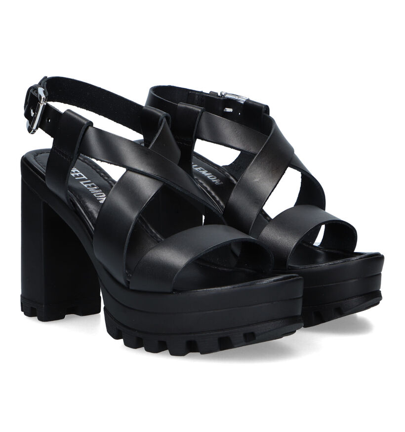 Sweet Lemon Lius Sandales en Blanc pour femmes (325504)