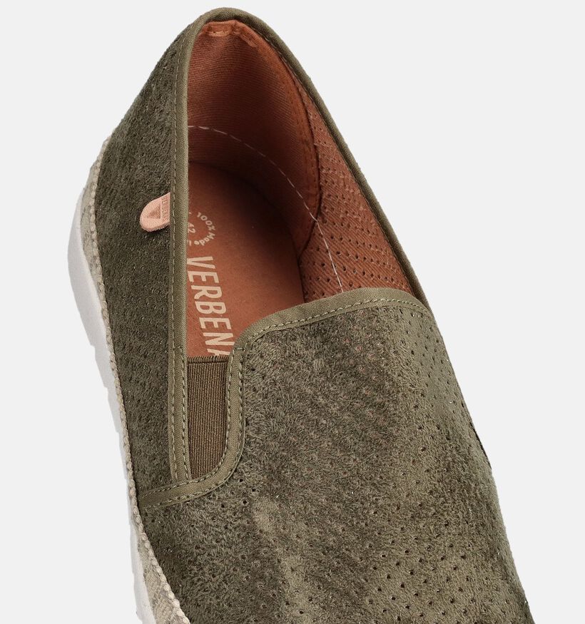 Verbenas Boris Groene Espadrilles voor heren (370096)