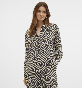 Vero Moda Vigdis Chemise en Noir pour femmes (352135)