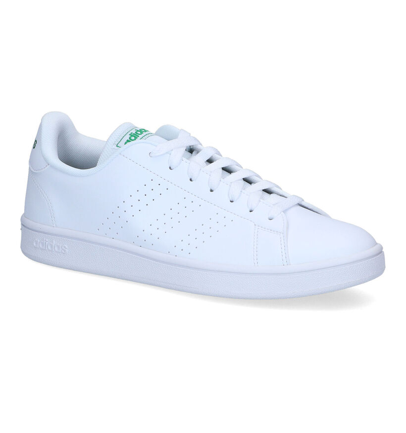 adidas Advantage Base Baskets en Blanc pour hommes (318165) - pour semelles orthopédiques