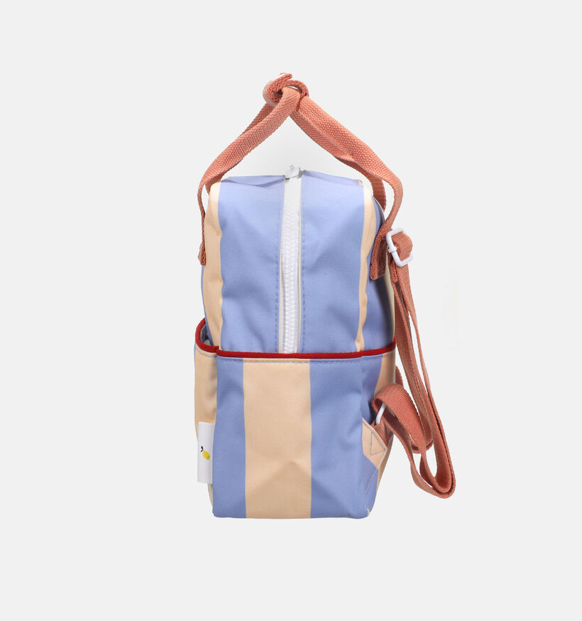 Sticky Lemon Stripes Small Backpack Sac &agrave; dos en Bleu/Beige pour filles, gar&ccedil;ons (382029)