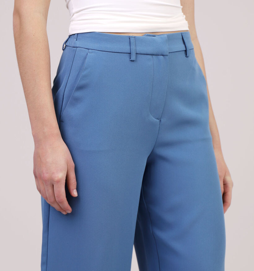 Vila Vikamma Pantalon classique en Bleu pour femmes (323713)