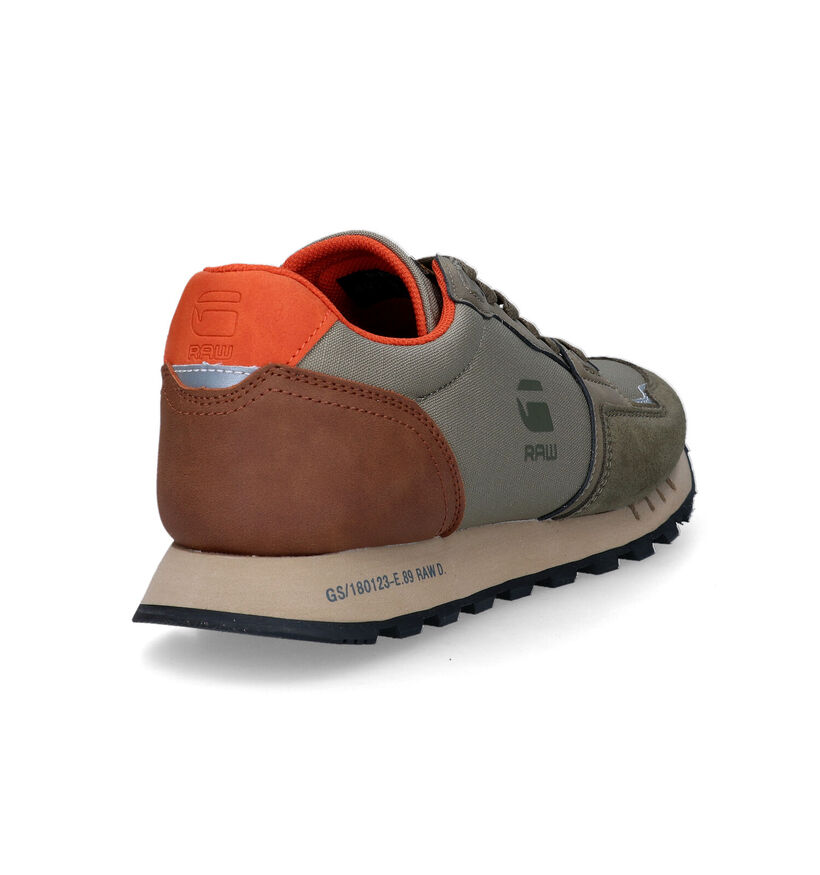 G-Star Track II Rps Kaki Sneakers voor heren (320071) - geschikt voor steunzolen