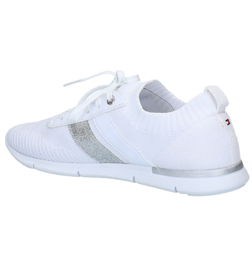 Tommy Hilfiger Witte Sneakers in stof (276244)