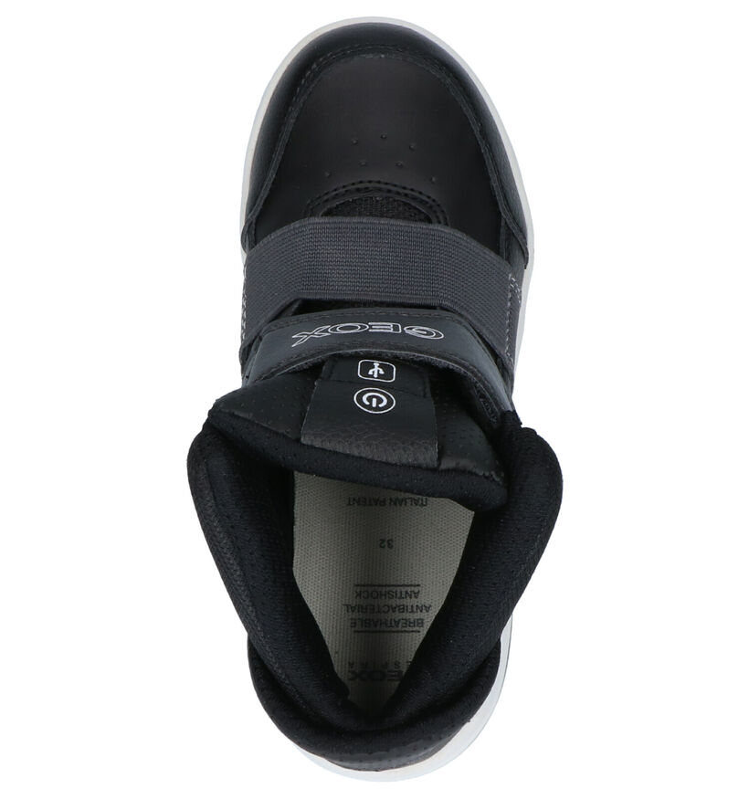 Geox Baskets hautes en Bleu foncé en simili cuir (223182)