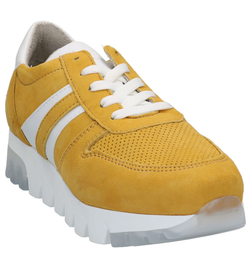 Tamaris Baskets casual en Brun clair en nubuck (270121)