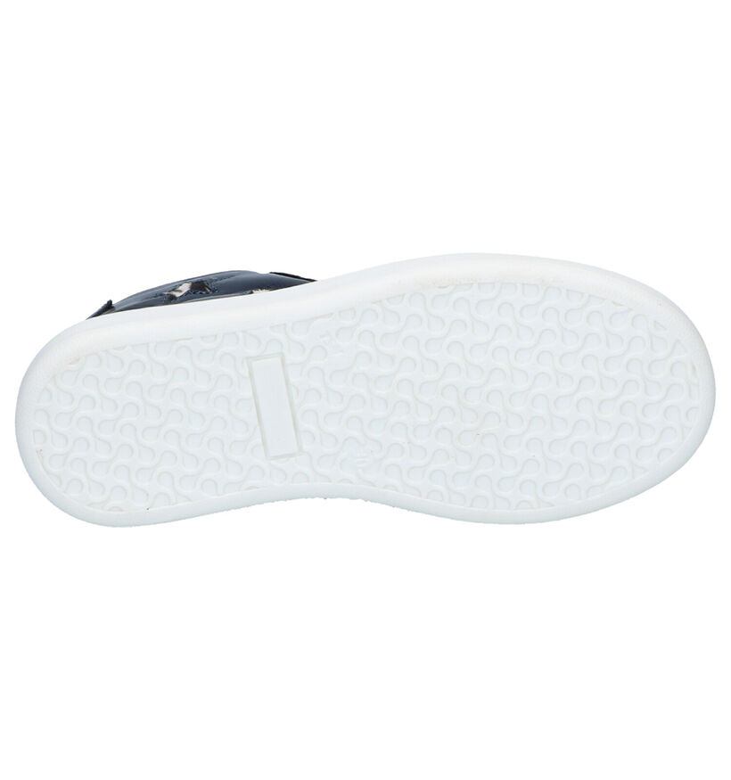 Milo & Mila Chaussures hautes en Bleu foncé en cuir (260803)
