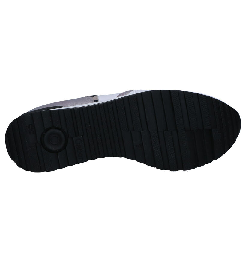 Gabor OptiFit Witte Sneakers in leer (265836)