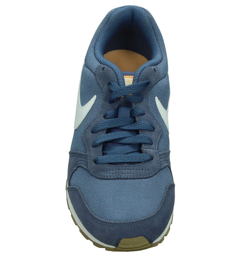 Nike MD Runner Blauwe Lage Sneaker, , pdp