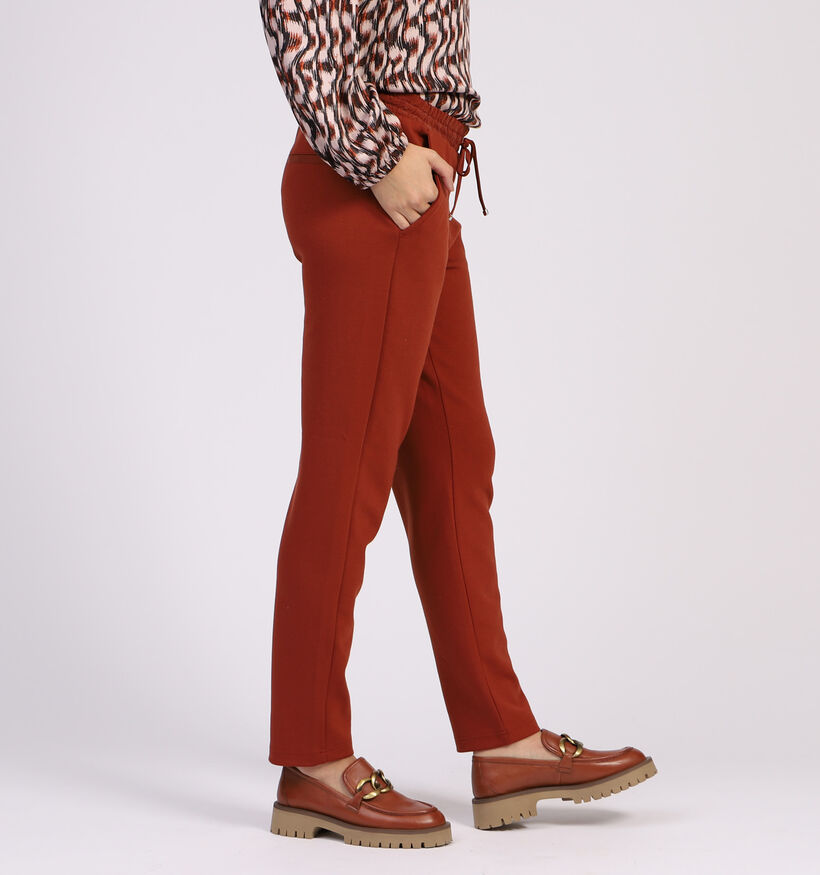 comma Oranje Broek voor dames (304370)