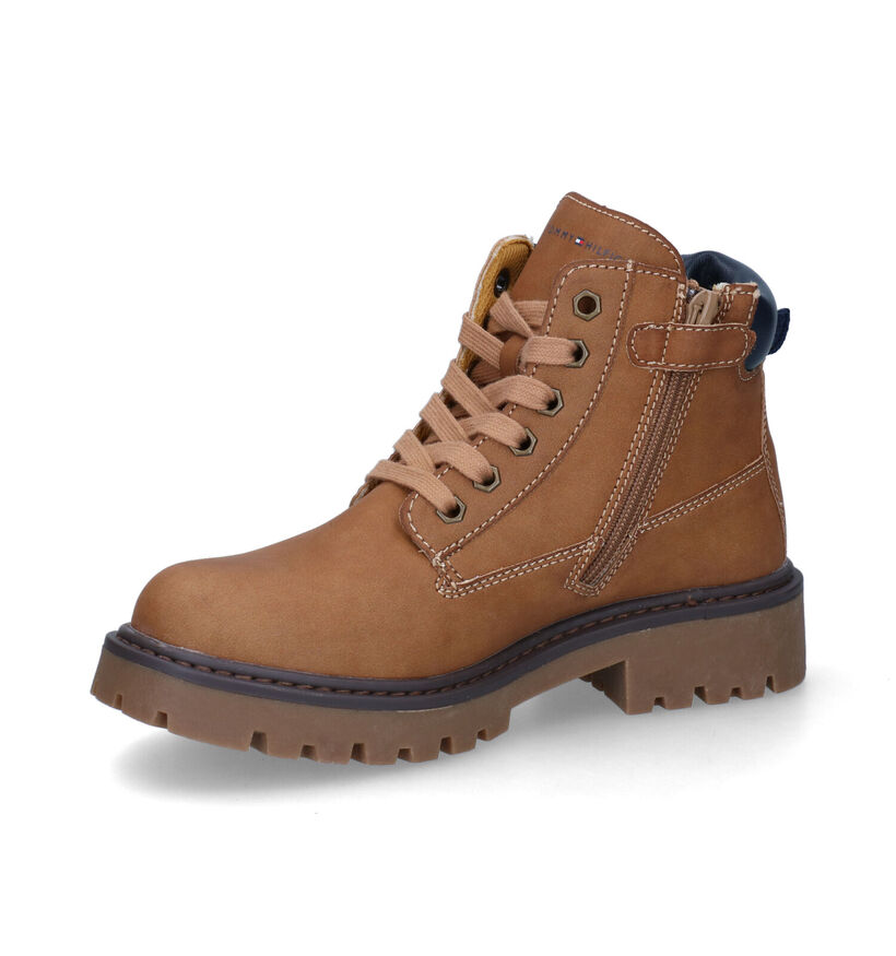 Tommy Hilfiger Cognac Bottines voor jongens (295413)