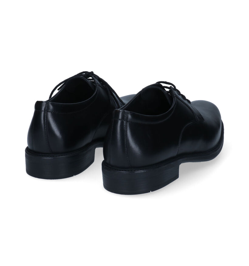 Geox Carnaby Chaussures habillées en Noir pour hommes (317556)