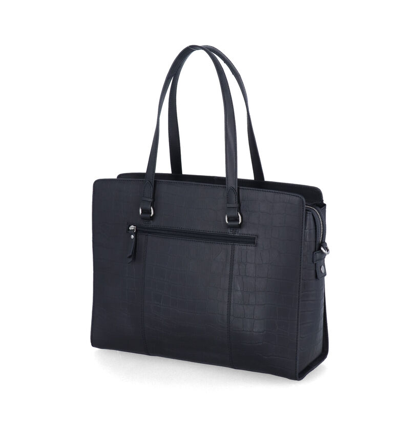 Burkely Icon Ivy Sac professionnel en Noir en cuir (307972)