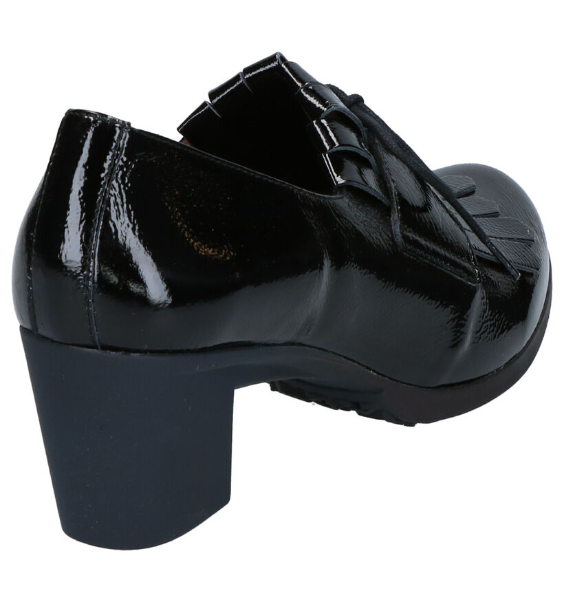 Wonders Chaussures à lacets en Noir en verni (259714)