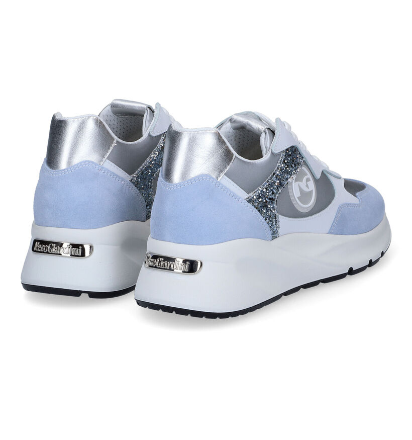 NeroGiardini Baskets casual en Bleu clair pour femmes (307957) - pour semelles orthopédiques