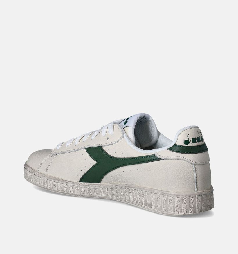 Diadora Game I Low Waxed Witte Sneakers voor heren (350806)