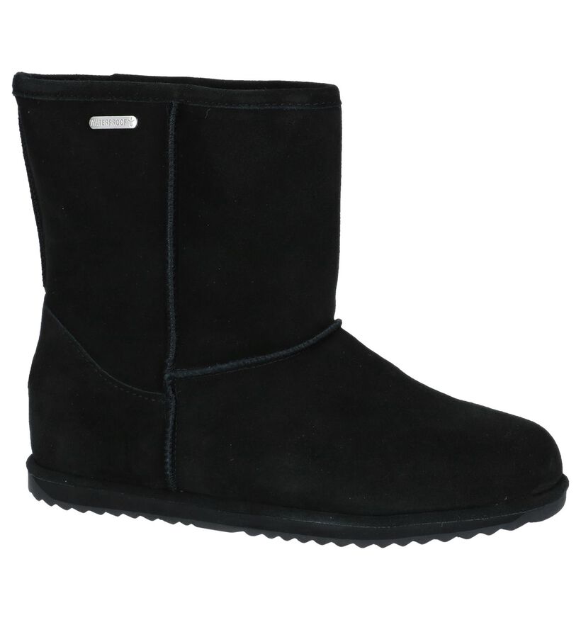 EMU Bottes basses en Noir en daim (231464)