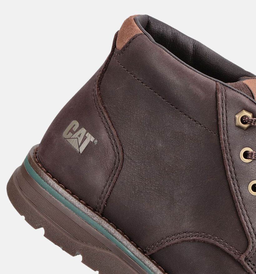 Caterpillar Estimate Moc Chukka Donkerbruine Boots met Veters voor heren (377643) - geschikt voor steunzolen