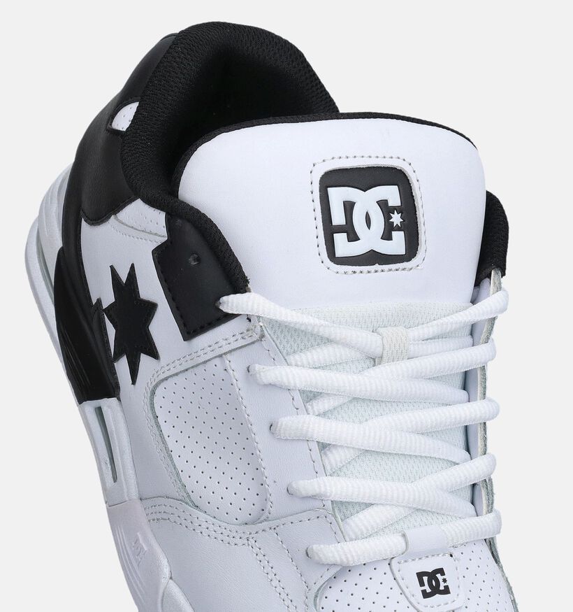 DC Shoes Command Baskets basses en Blanc pour hommes (368742) - pour semelles orthop&eacute;diques