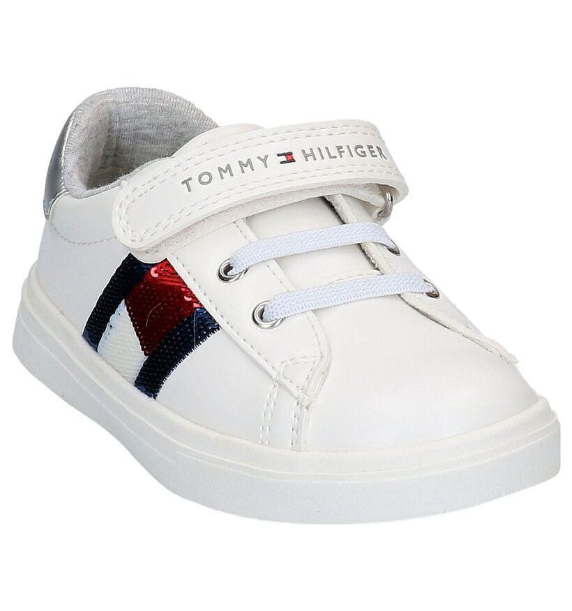 Tommy Hilfiger Witte Sneakers in kunstleer (266567)
