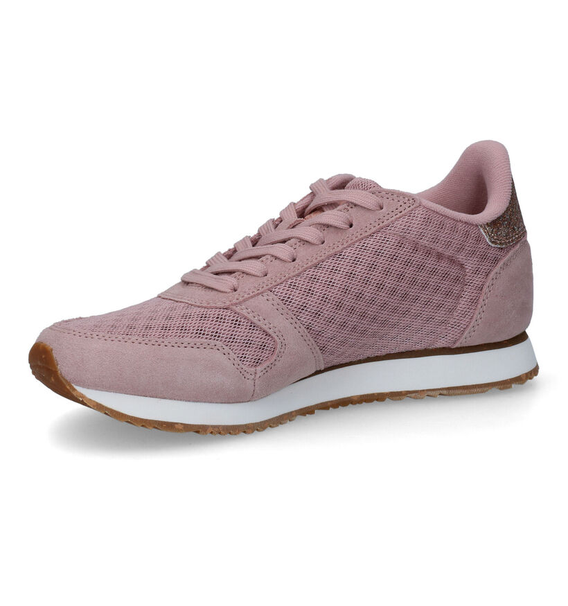 Woden Ydun Roze Sneakers voor dames (306957) - geschikt voor steunzolen