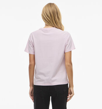 Vila T-shirts Wit/Blauw/Roze/Groen