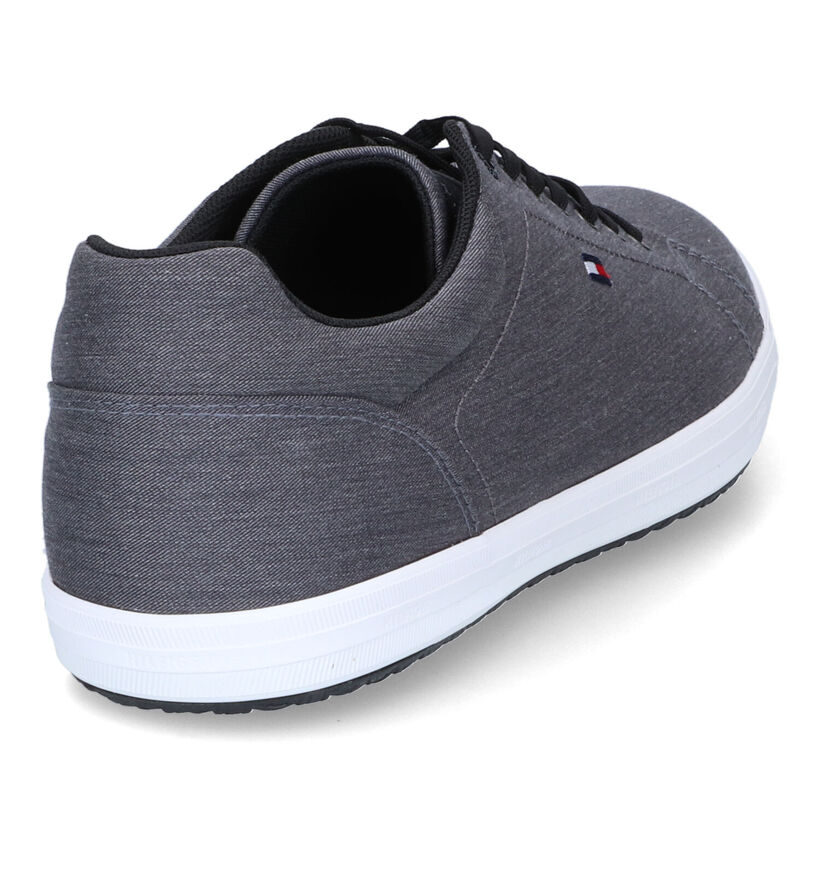 Tommy Hilfiger Essential Chambray Baskets en Gris pour hommes (304045) - pour semelles orthopédiques