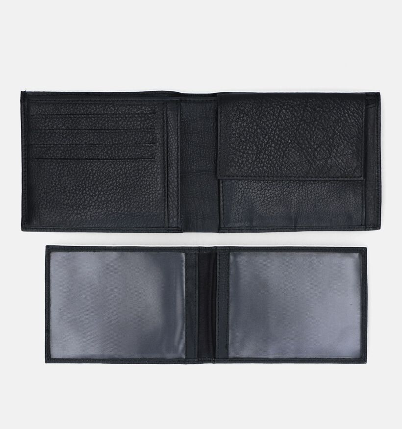Euro-Leather Zwarte Portefeuille voor heren (353548)