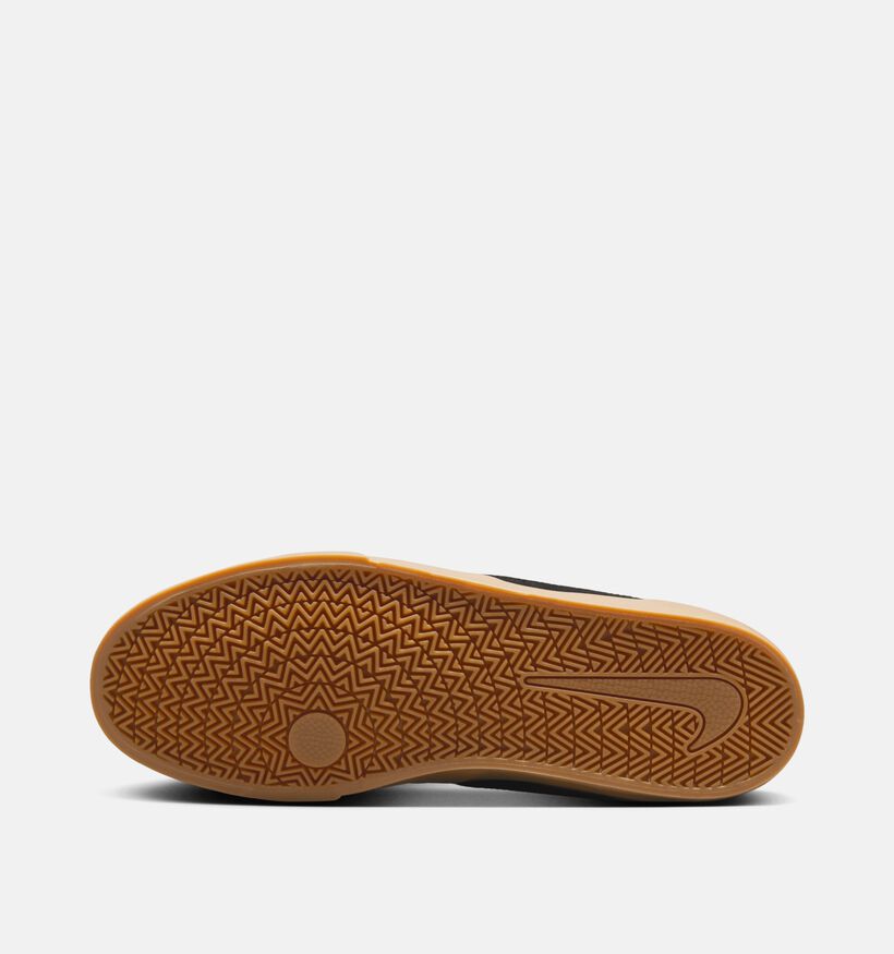 Nike Charge Suede Baskets basses en Noir pour hommes (359899) - pour semelles orthopédiques