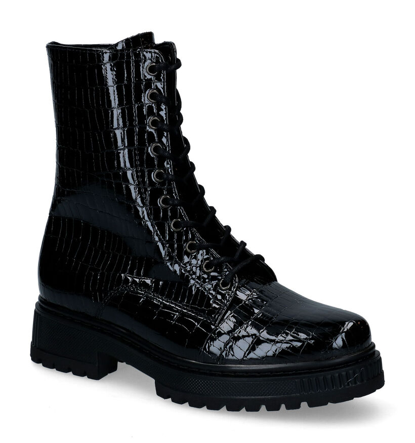 Gabor OptiFit Bottines en Noir pour femmes (297371) - pour semelles orthopédiques