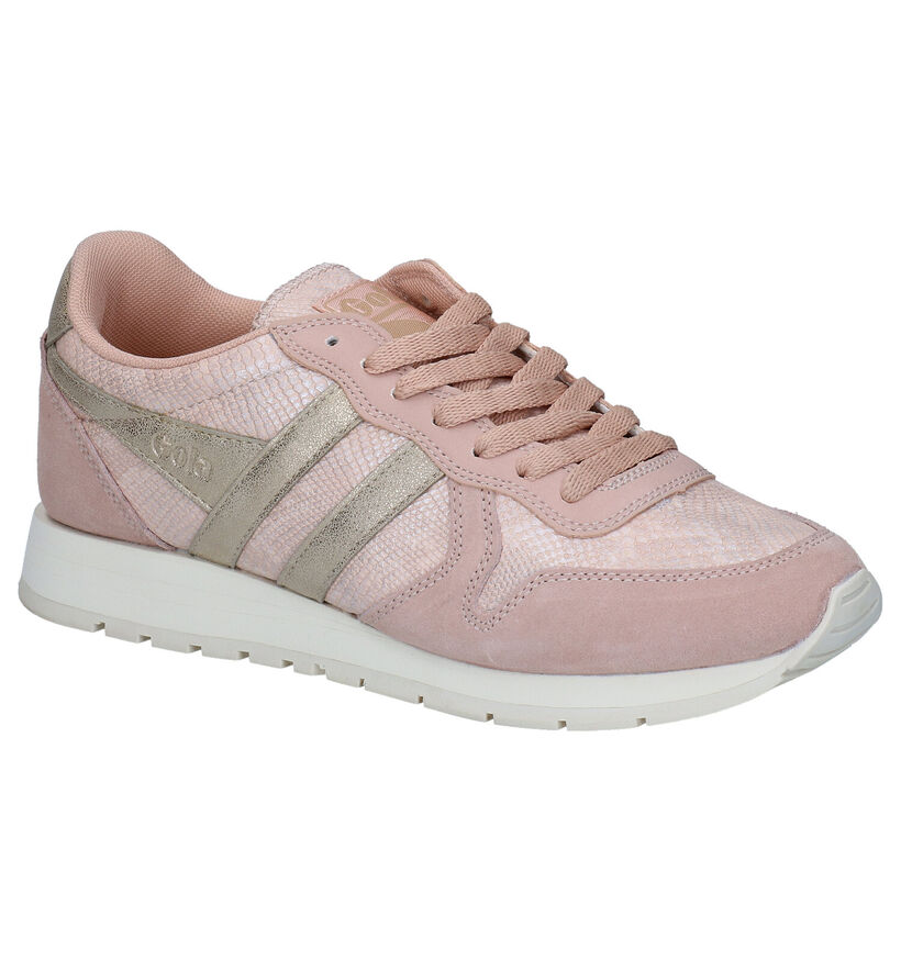 Gola Daytona Beige Sneakers in kunstleer (289179)