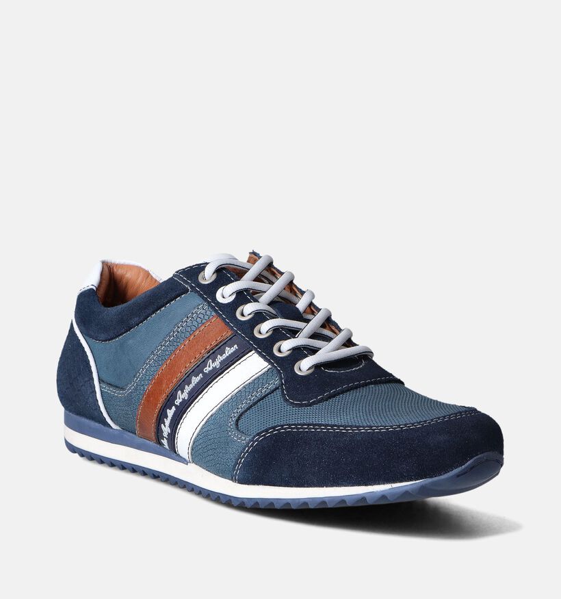 Australian Camaro Chaussure à lacets décontractées en Bleu pour hommes (353962) - pour semelles orthopédiques