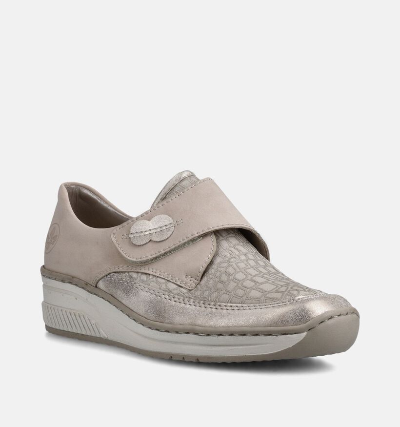 Rieker Chaussures confort en Taupe pour femmes (367719)