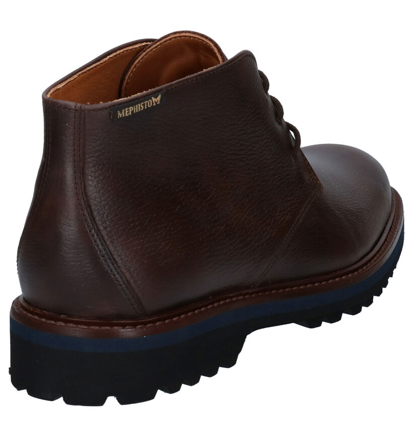Mephisto Berto Nevada Bruine Geklede Hoge Schoenen in leer (281015)