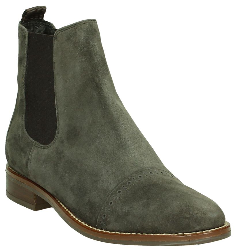 Gosh Taupe Chelsea Boots, , pdp
