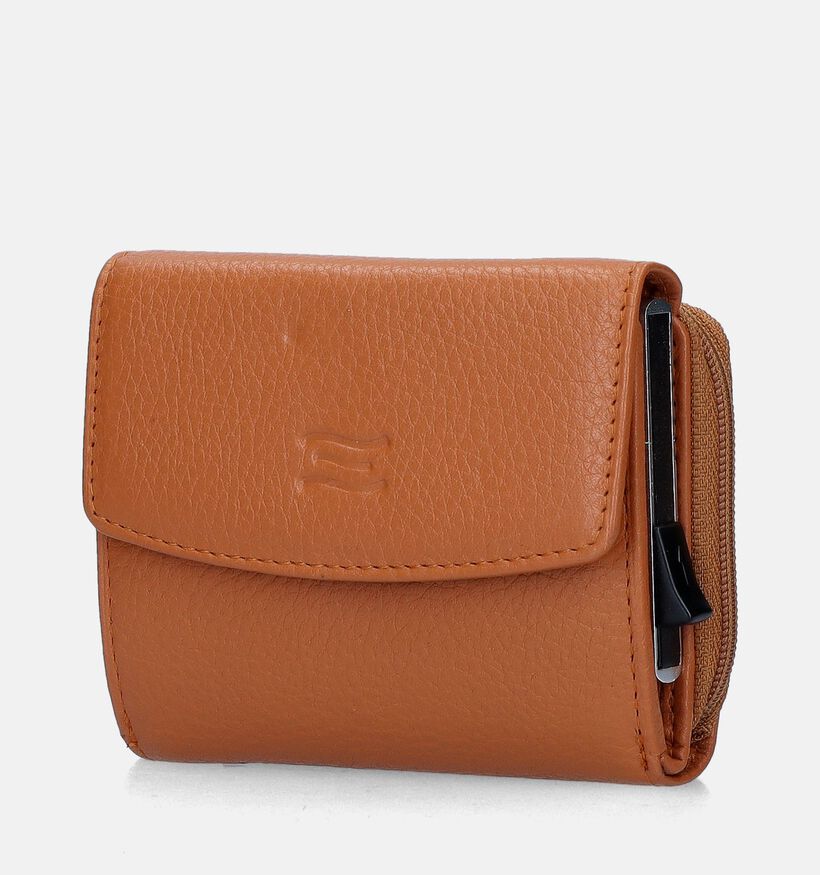 Crinkles Bruine Kaartenhouder voor dames (349883)