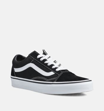 Vans Old Skool Low Baskets Black/White/Black/ White/Black/Leopard/Pop Brown/ Pink