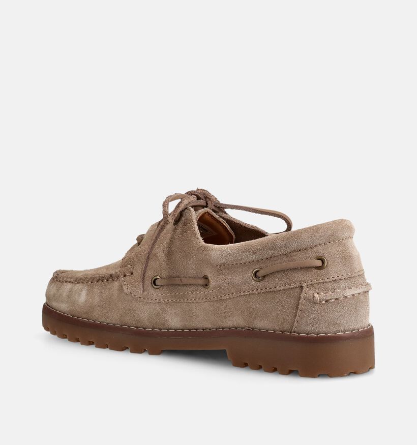 Jack & Jones Brooklyn Suede Taupe Bootschoenen voor heren (369684)