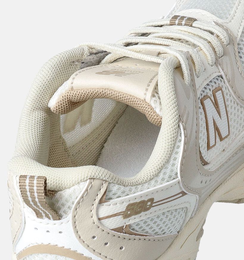 New Balance 530 Beige Sneakers voor jongens, meisjes (353432) - geschikt voor steunzolen
