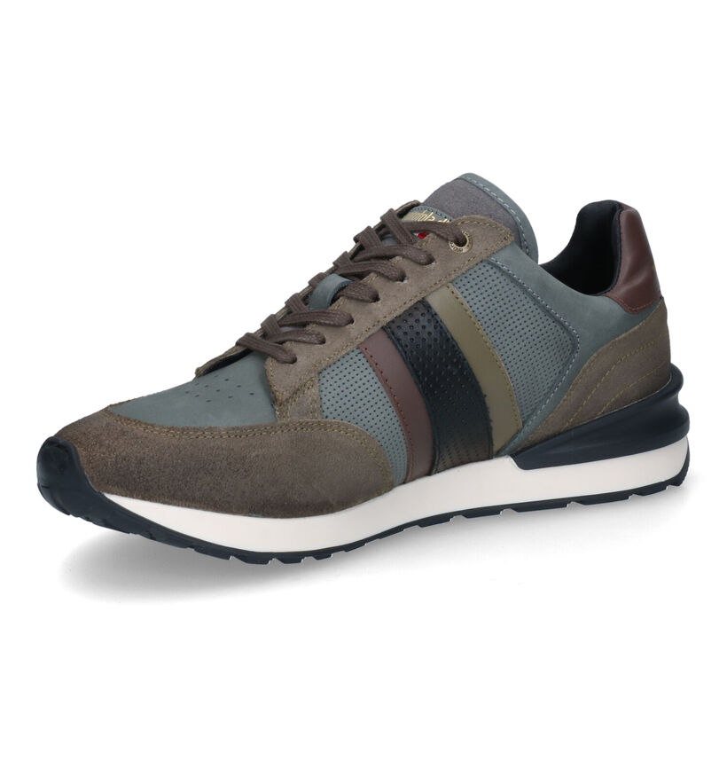 Pantofola d'Oro Imola Runner Chaussures à lacets en Khaki pour hommes (315350) - pour semelles orthopédiques