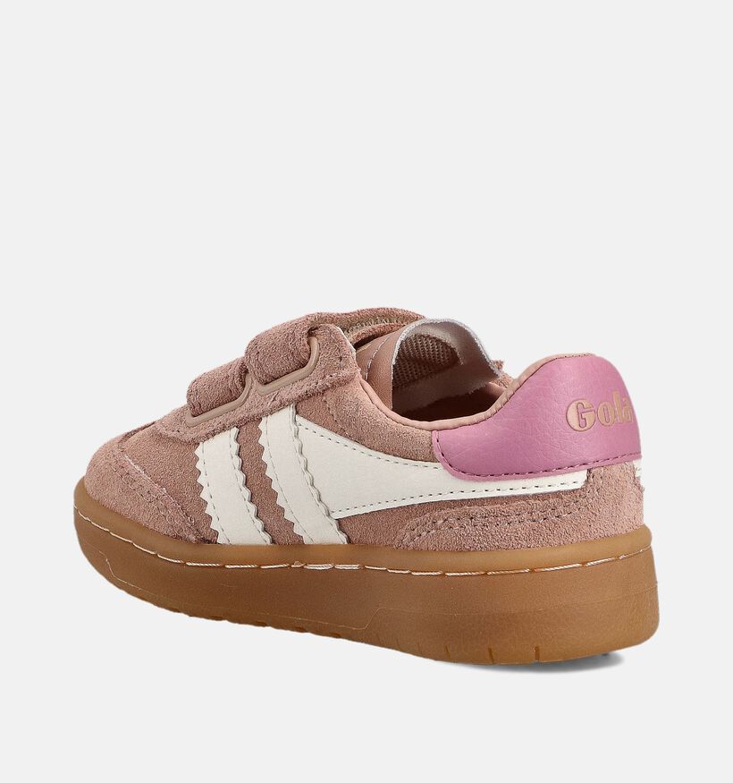 Gola Baskets basses en Rose pour filles (361010) - pour semelles orthopédiques