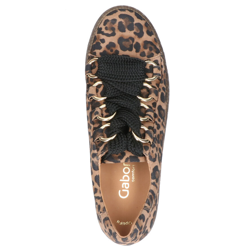 Gabor Comfort Chaussures à lacets en Marron en daim (260097)