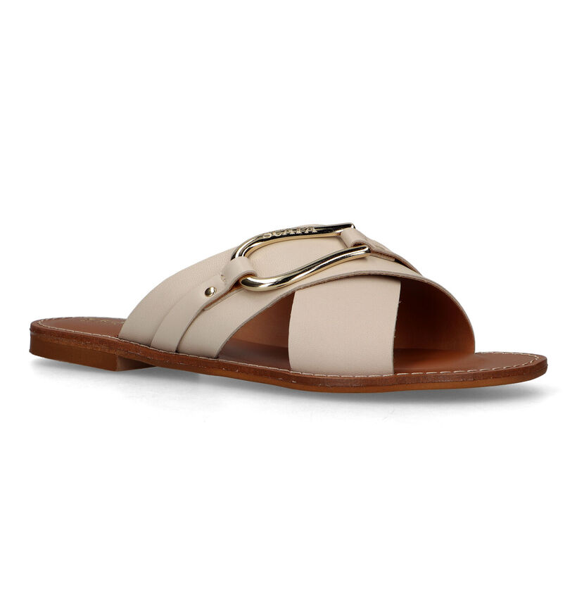 Scapa Beige Slippers voor dames (323937)